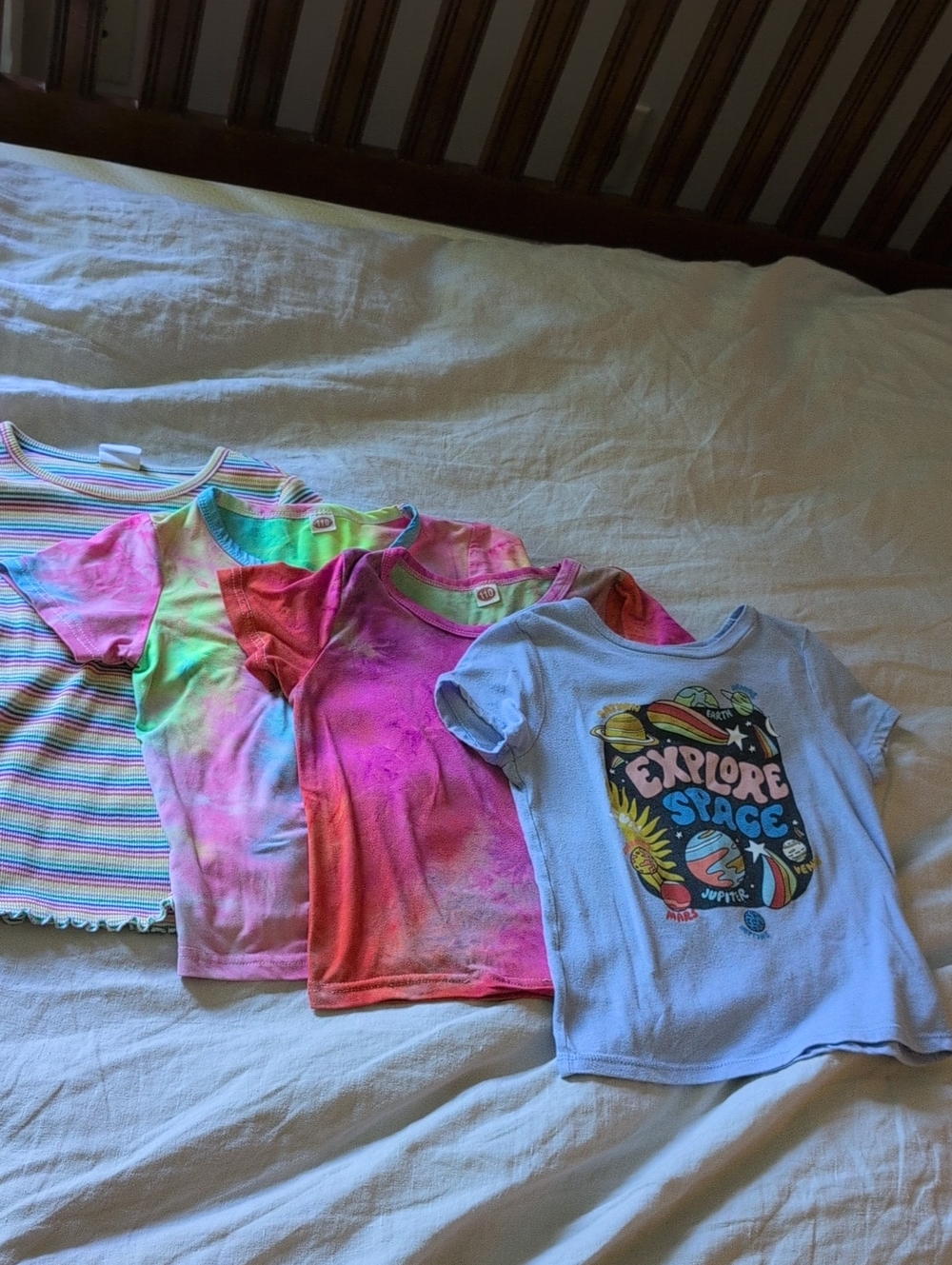 Set Of 4 Short Sleeve Tees